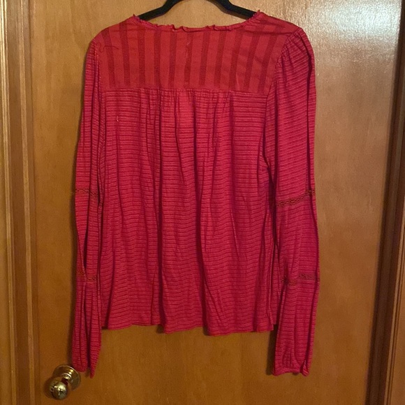 NWT lucky brand ladies long sleeve top size large - Picture 4 of 9